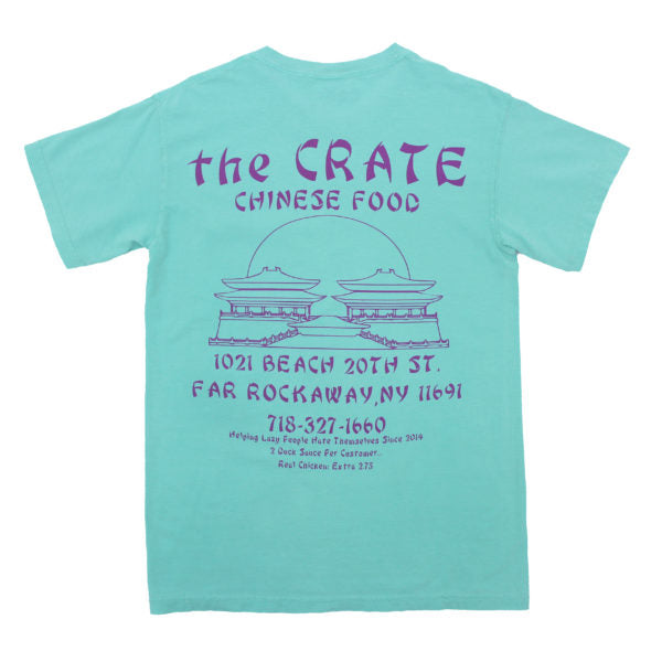 THE CRATE CHINESE FOOD SHIRT MINT