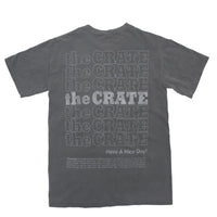 THE CRATE THANK YOU SHIRT GREY 3M REFLECTIVE