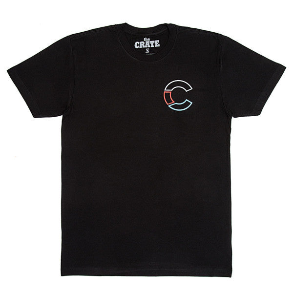 THE CRATE BIG “C” SHIRT BLACK